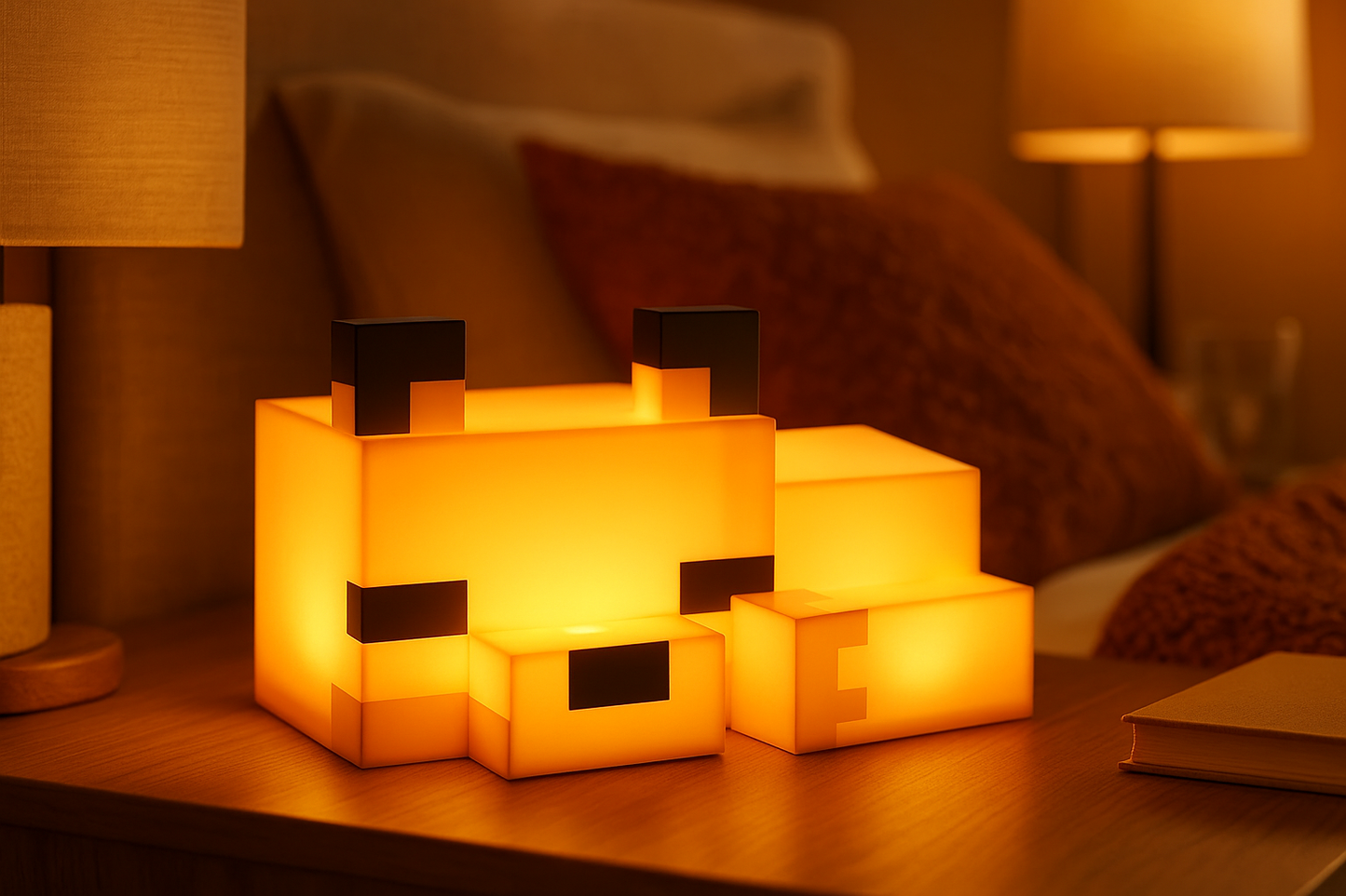 Minecraft Fox Lamp